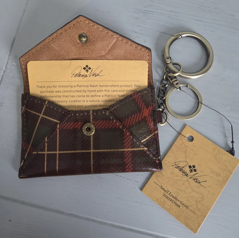 Patricia Nash Card Holder/Key Chain NWT